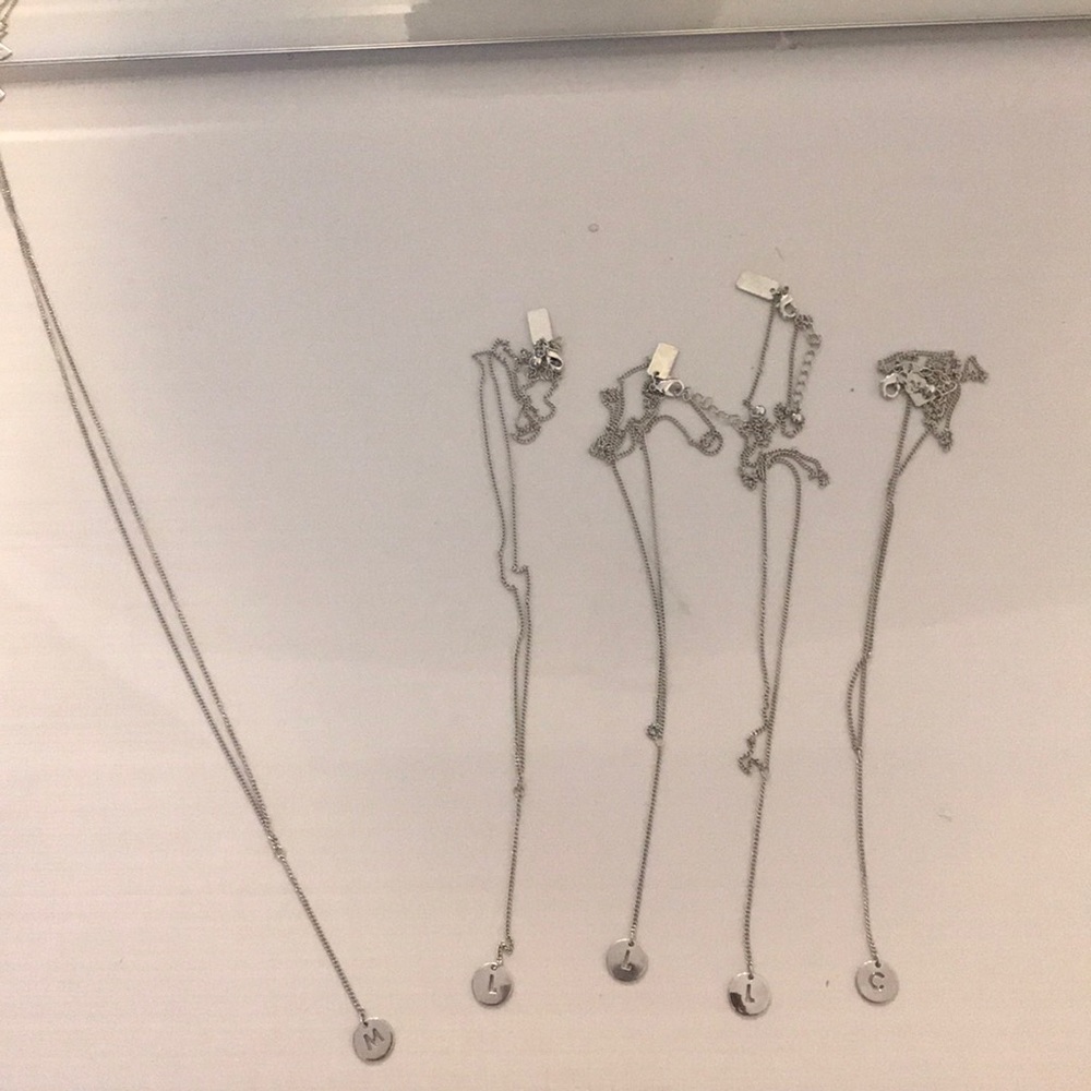 Letter Necklaces